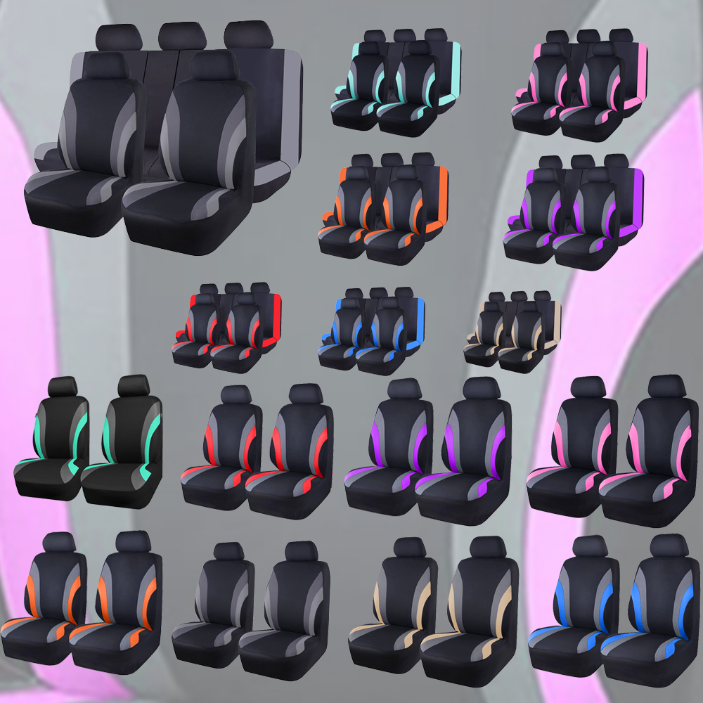 Interior Design Product - AUTOKING Sportief Design Universele Polyester Autostoelhoezen