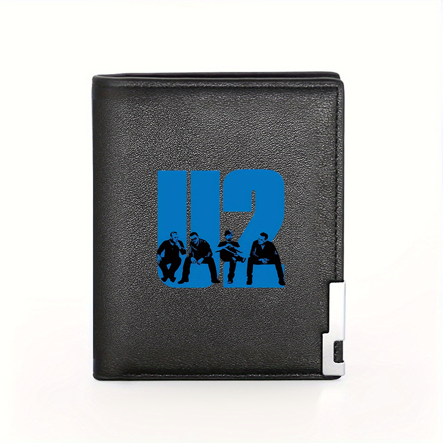 Interior Design Graphic Standards - U2 Band Silhouet Grafisch Ontwerp Herenportemonnee