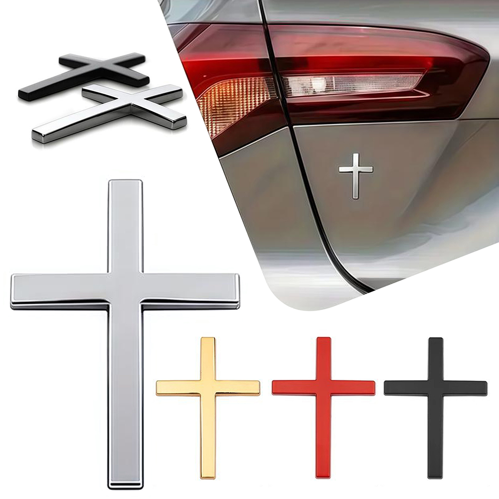 Interior Design Product - Christelijke kruissticker SUV autocarrosserie Christelijke symbolen