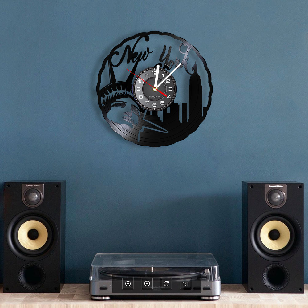 New York Skyline Vintage Vinyl - Interior Design York recensie en prijs