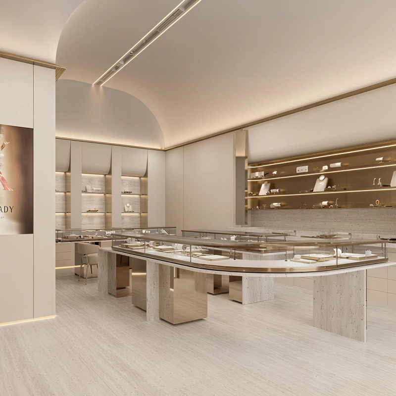 Ontwerp van een luxe juweliers - Interior Designer recensie en prijs
