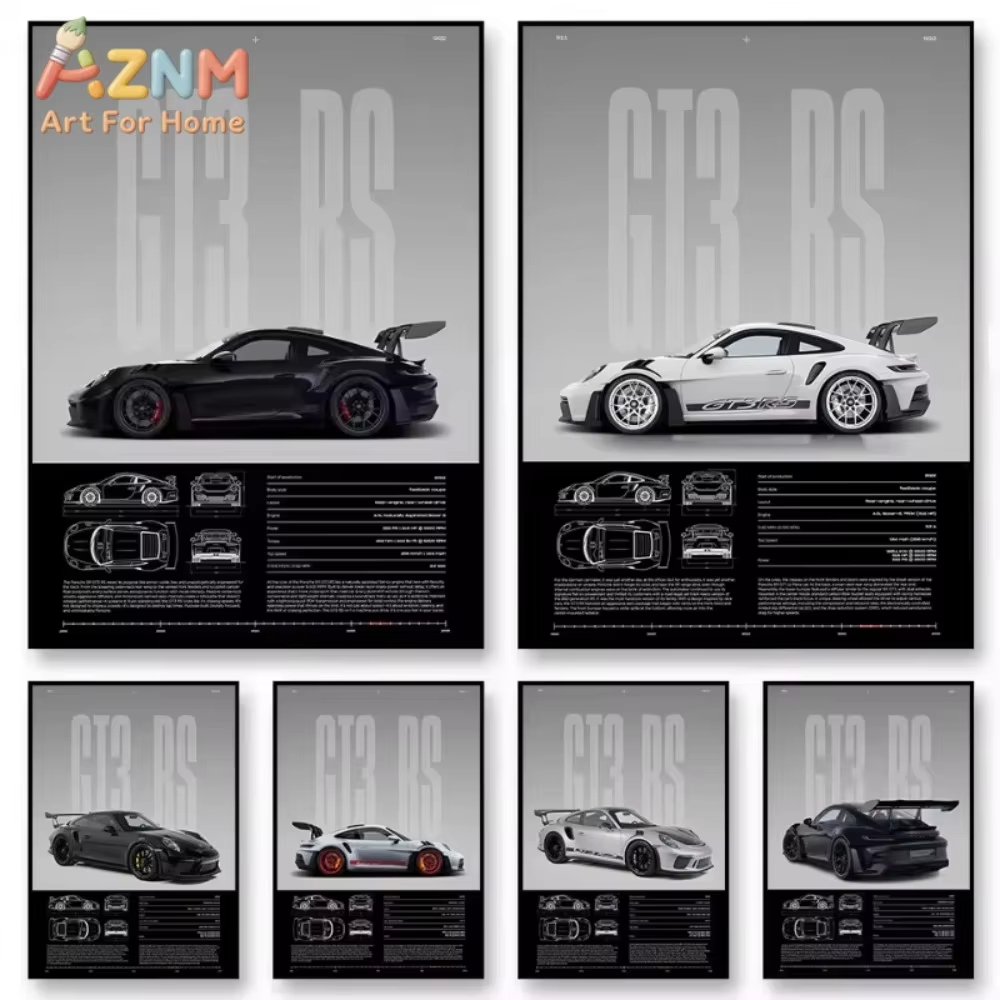 1pc Minimalistische 911 GT3-RS - Interior Designer recensie en prijs