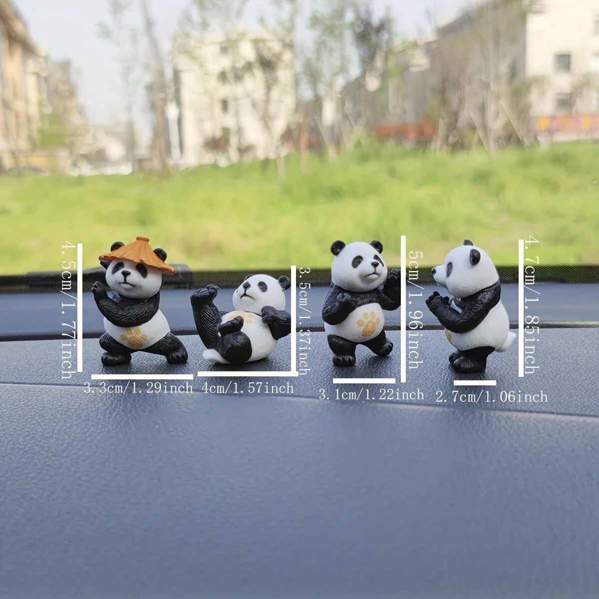 4 stks/set Panda Ontwerp Auto  - Interior Design Product recensie en prijs