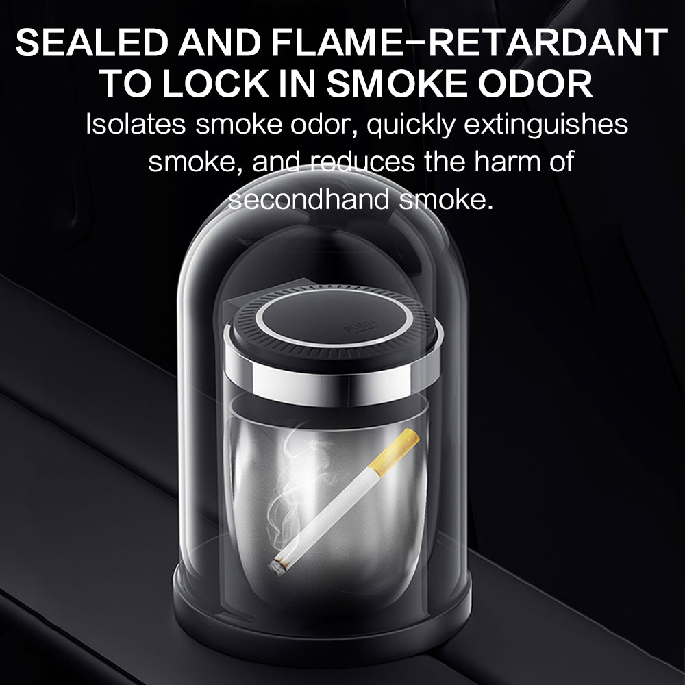 Auto-asbak met led-verlichting - Interior Design Product recensie en prijs