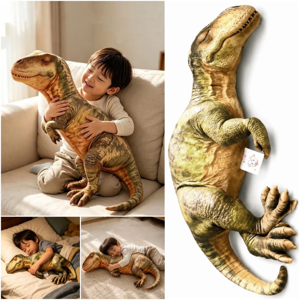 3D Design Dinosaurus Kussen Le - Textured Throw Natural recensie en prijs
