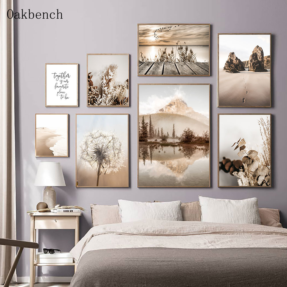 Bergzee Landschap Art Canvas S - Interior Designer recensie en prijs