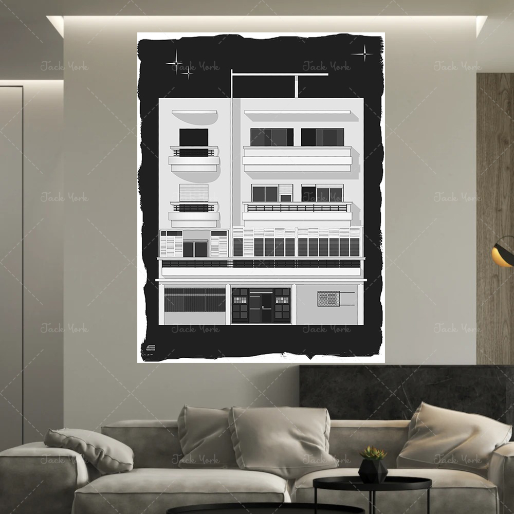 Bauhaus Tel Aviv Print | Moder - Interior Design York recensie en prijs